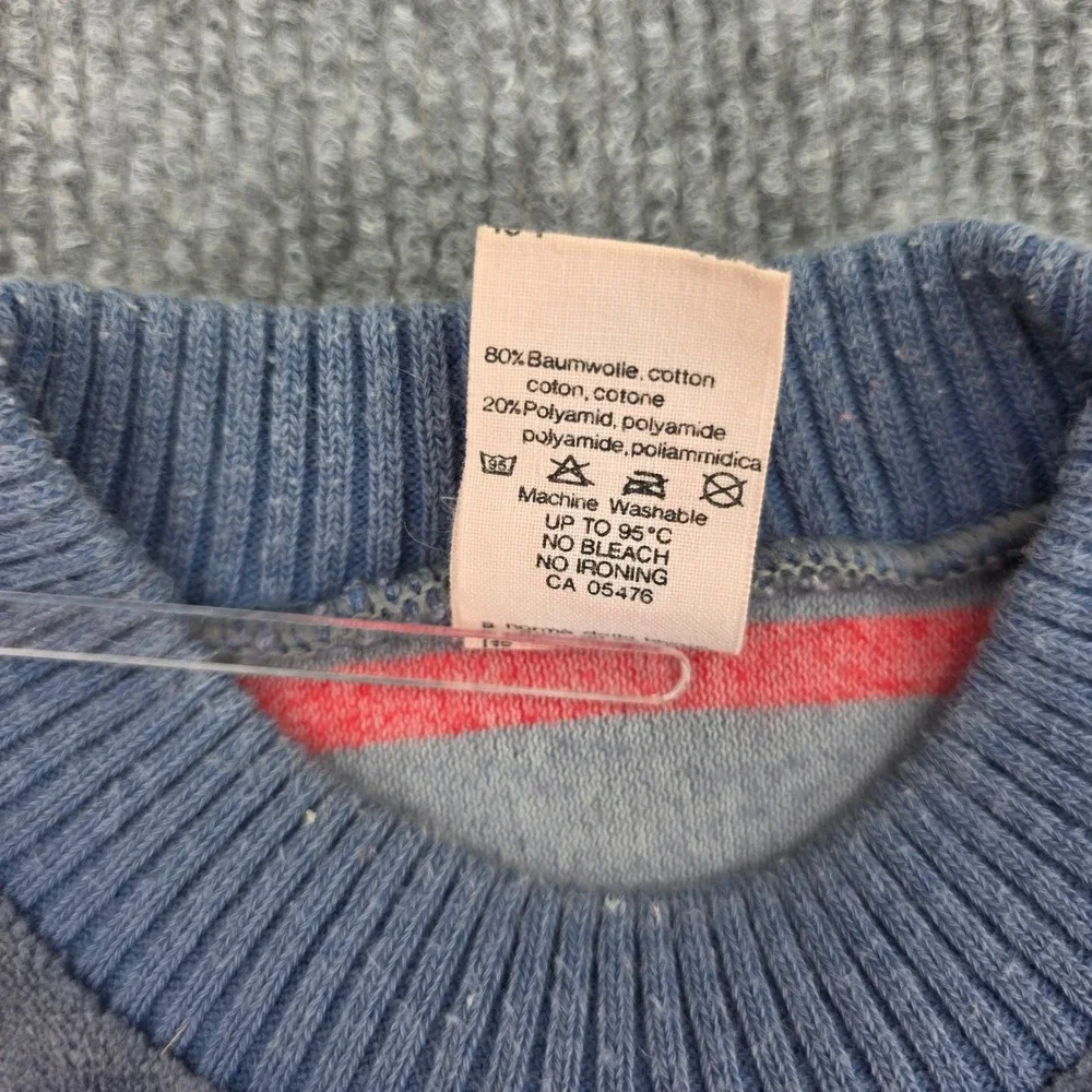 Vintage Creation Stummer Austria Velour 3pc Set Blue Red Parachute Toddler 4Y